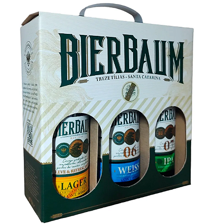Kit de Cervejas Bierbaum 3 Garrafas