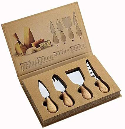 Kit de Facas para Queijo 4 Peças