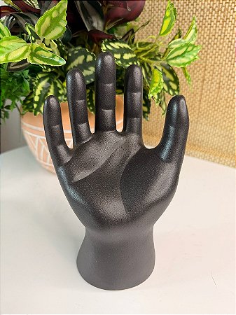 Peça Decorativa em Formato de Mão