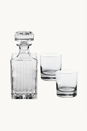 Kit Whisky 3 Peças em Vidro