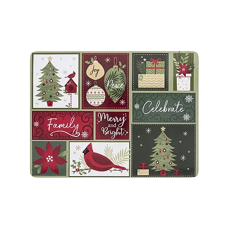 Jogo Americano Celebrate MDF 30cmx40cm Avulso