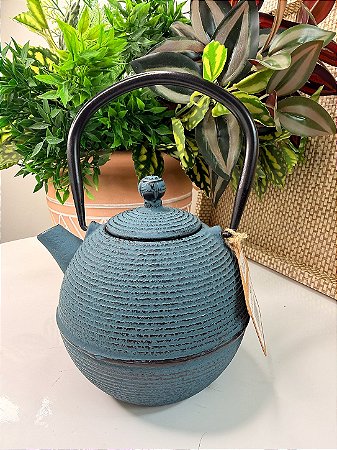 Chaleira de Ferro fundido Azul