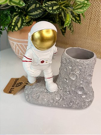 Escultura Decorativa Astronauta