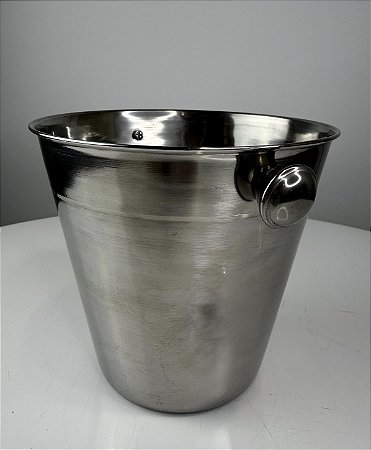 Balde Para Gelo em Aço Inox 1,25L