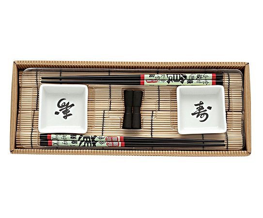 Kit Comida Japonesa 8 Peças para 2 Pessoas