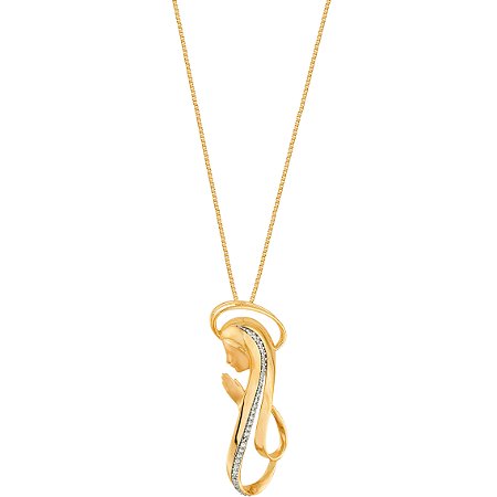 Pingente Ouro Nossa Senhora