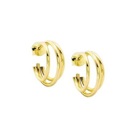 Brinco Ouro Fio Lisos