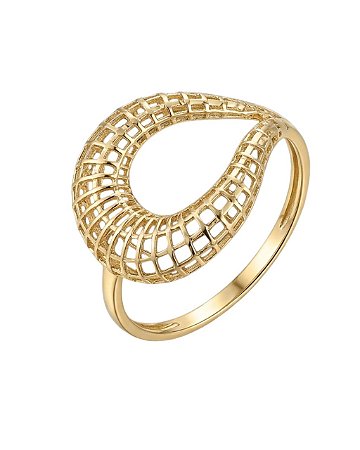 Anel Ouro Bold Aramado