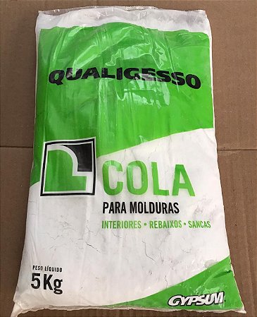 GESSO COLA DE 5KG  ( 2 fornecedores possíveis diferentes. Imagem ilustrativa )