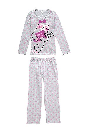 Pijama Longo Infantil Inverno Menina Mescla Malwee Libertá - REVIRANDO COM  LILI - Moda Infantil – Meninas - Meninos - Bebês.