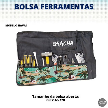 BOLSA DE FERRAMENTAS EM LONA DOBRÁVEL