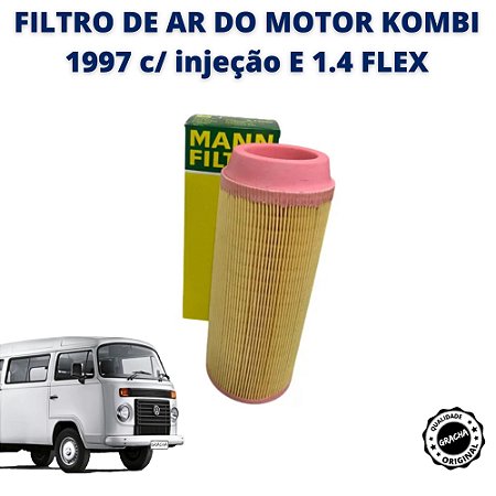 FILTRO DE AR DO MOTOR KOMBI 1997 c/ injeção E 1.4 FLEX