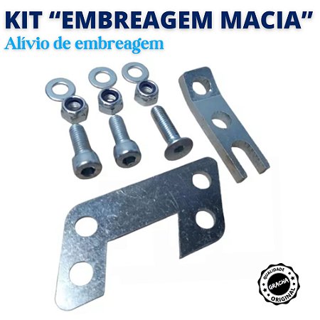 KIT ALÍVIO DE EMBREAGEM - EMBREAGEM MACIA