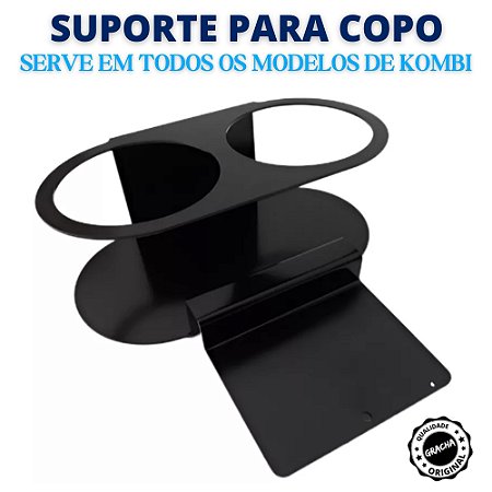 SUPORTE PARA COPO (TODOS OS MODELOS DE KOMBI)