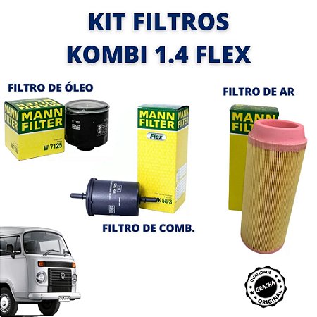 KIT FILTROS KOMBI 1.4 FLEX