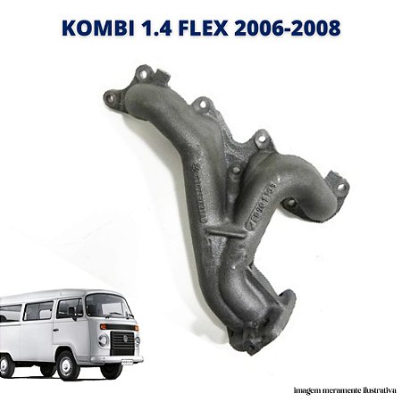 COLETOR DE ESCAPAMENTO KOMBI 1.4 FLEX