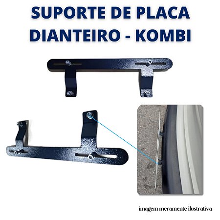 SUPORTE DIANTEIRO DE PLACA PARA KOMBI 1959-2013