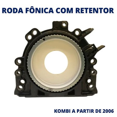 RODA FÔNICA COM RETENTOR TRASEIRO PARA KOMBI 1.4 A PARTIR DE 2006