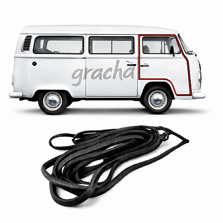 BORRACHA PORTA DO PASSAGEIRO