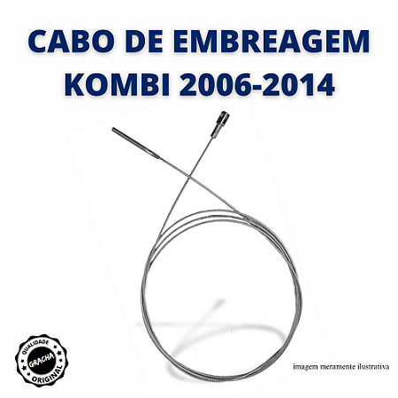 CABO DE EMBREAGEM PARA KOMBI