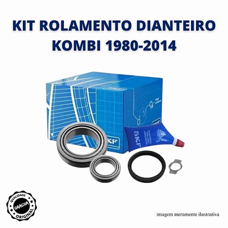 KIT ROLAMENTO DIANTEIRO KOMBI 1980-2006