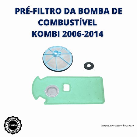 PRÉ-FILTRO DA BOMBA DE COMBUSTÍVEL KOMBI 2006-2014