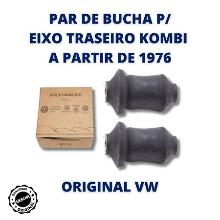 PAR DE BUCHA P/ EIXO TRASEIRO KOMBI  A PARTIR DE 1976