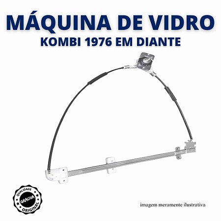 MÁQUINA REGULADORA DE VIDRO - KOMBI 1976-2014