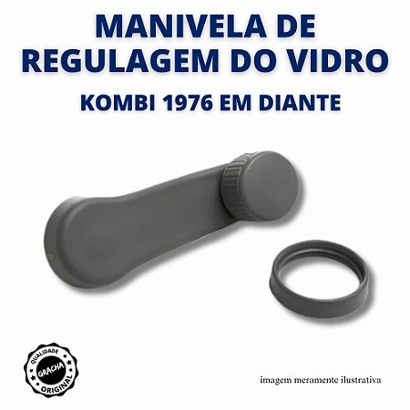 MANIVELA DE REGULAGEM DO VIDRO  - KOMBI 1976-2014