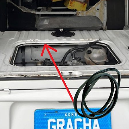 BORRACHA VEDAÇÃO DO MOTOR (INTERNA) - KOMBI 2006-2014