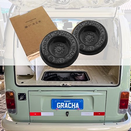 TAMPÃO ASSOALHO DO PORTA-MALAS - KOMBI 1997 EM DIANTE