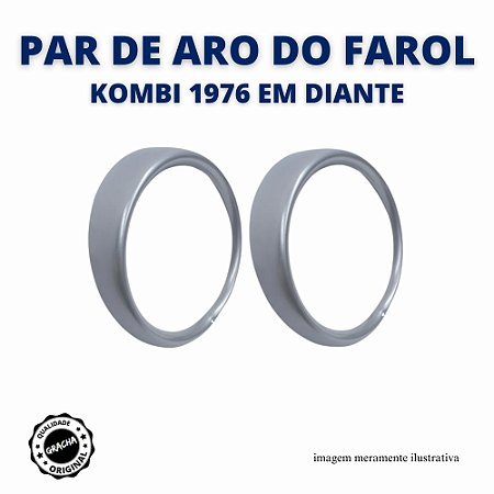 PAR DE ARO DO FAROL - KOMBI A PARTIR DE 1976