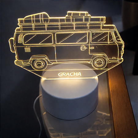 LUMINÁRIA DECORATIVA DE KOMBI