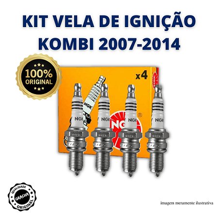 JOGO DE VELA DE IGNIÇÃO KOMBI 2007-2014