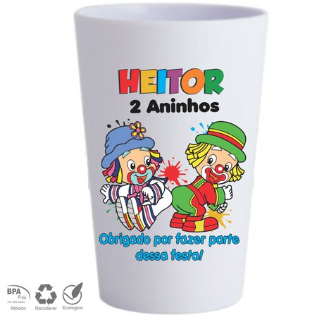 Kit 20 Copos Caldereta 350ml Personalizado