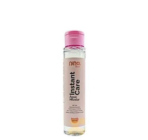 Água Micelar Instant Care Nina Makeup