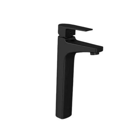 Monocomando Lavatório Bica Alta Level Black Matte Deca