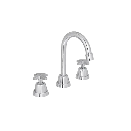 Misturador Mesa Bica Alta Para Lavatório Max 1877.c34 Cor:Prateado