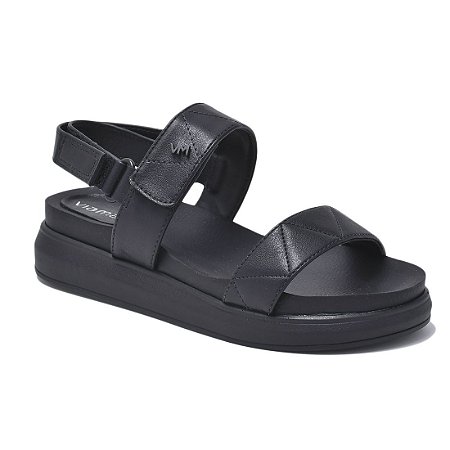 Sandália Via Marte Papete Feminino Cor Preto - Compre calçados e acessórios  e parcele em até 10x sem juros! Aproveite.