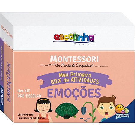 Escolinha Montessori Meu Primeiro Box de Atividades... Emoções