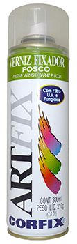 Verniz Fixador Spray Artfix Fosco 300ml Corfix Ref.: 70010.1