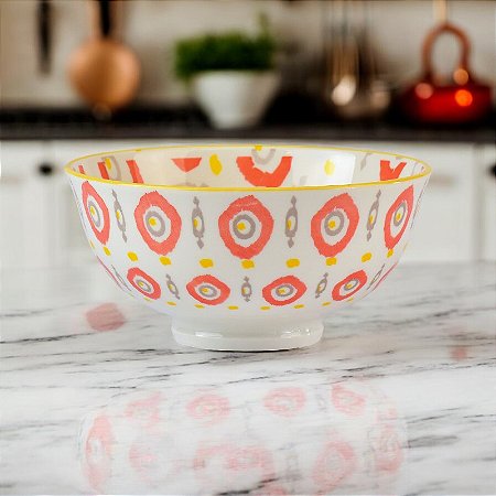 Bowl Inovare Vermelho e Branco