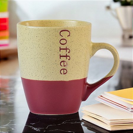 Caneca Sand Coffee Vermelho 300 ml