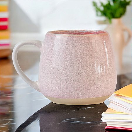 Caneca Modern Rosa 400 ml