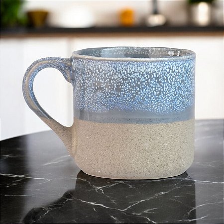 Caneca Cement Azul Escuro 350ml