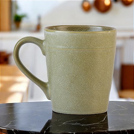 Caneca Rustic Verde 450ml