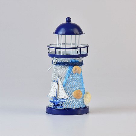 Mini Farol Pequeno Barquinho