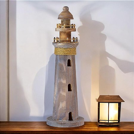 Farol Marrom Grande