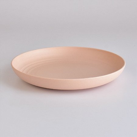 Prato de Sobremesa Lines Rosa 20cm