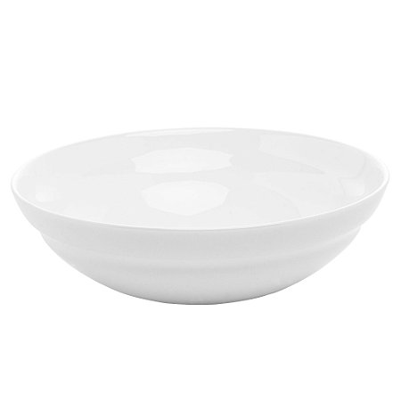 Bowl de vidro opalino alexie branco 16cm